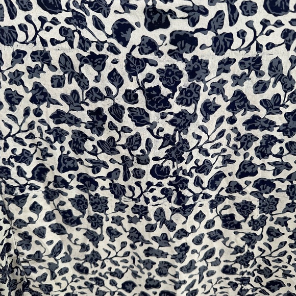 Natalie Martin Blue and White Midi Dress - Picture 14 of 14